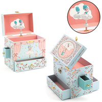 Szkatułka z pozytywką Ballerina na scenie Djeco