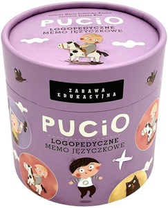 Pucio. Logopedyczne memo języczkowe edukacyjne Nasza Księgarnia