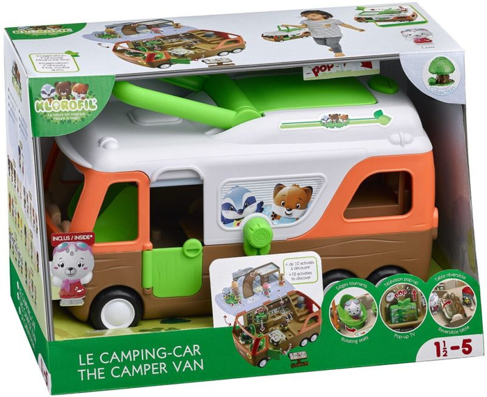 Samochód Kamper z akcesoriami Klorofil