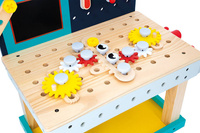 Drewniany stół warsztatowy dla małego majsterkowicza Robot Brico Kids Janod