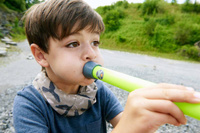 Dmuchawka dziecięca oraz strzałki Green&Go Haba Terra Kids