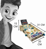 Automat do gry w pinball do samodzielnego złożenia Buki