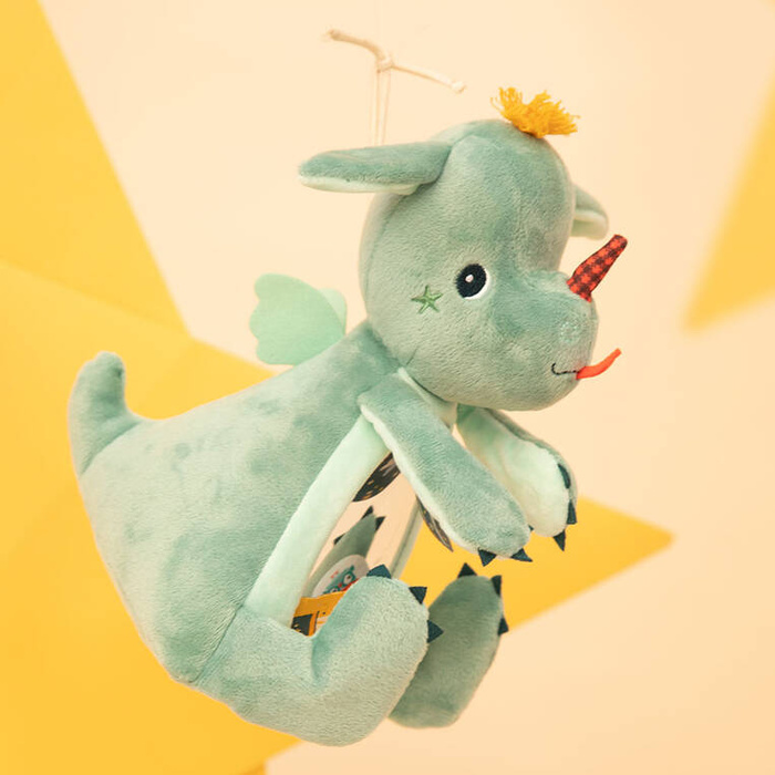 Przytulanka aktywizująca z lusterkiem A kuku Smok Joe Lilliputiens