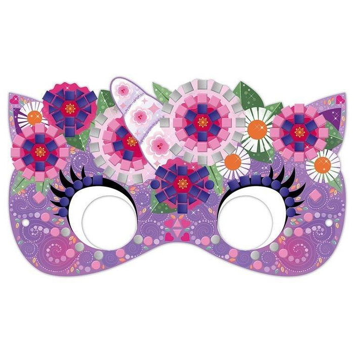 Zestaw kreatywny dla dzieci Mozaika Maski 7+ Janod