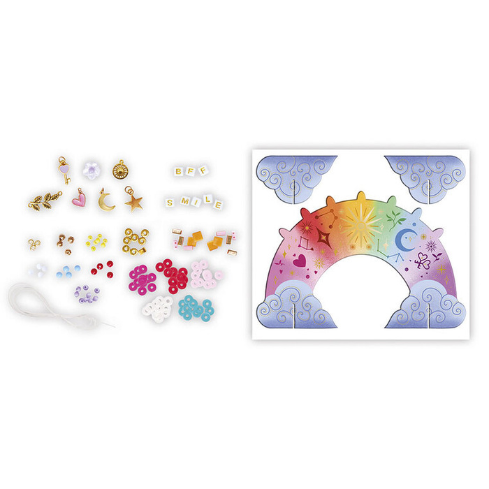 Zestaw do tworzenia biżuterii ze stojakiem Bransoletka na każdy dzień tygodnia Janod