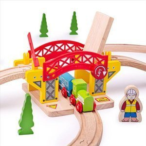 Most zwodzony do kolejki drewnianej, Bigjigs Rail