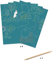 Wydrapywanka Zaczarowany staw DJ09716 Djeco