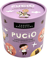 Pucio. Logopedyczne memo języczkowe edukacyjne Nasza Księgarnia