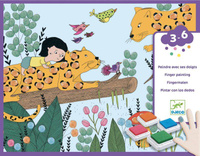 Zestaw artystyczny Malowanie Palcami Djeco 