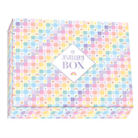 Zestaw kreatywny robienie biżuterii Tęczowe bransoletki 30 szt. Janod