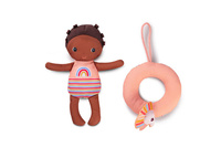 Kąpielowa zabawka laleczka z kółkiem Lena Lilliputiens