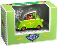 Metalowe autko Crazy Motors Green Flash Djeco
