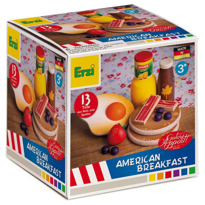 Zabawa w gotowanie Amerykańskie Śniadanie Erzi