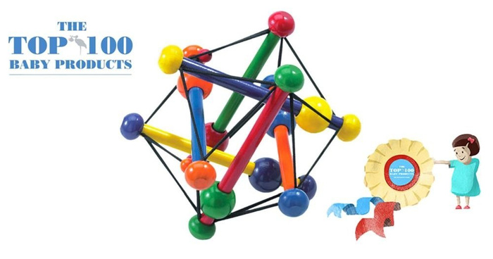 Zabawka dla niemowląt. Kolorowa forma, Manhattan Toy