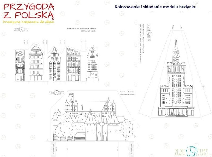 Książka dla dzieci. Przygoda z Polską, Zuzu Toys