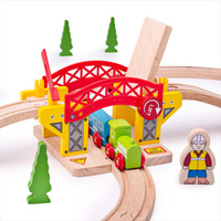 Most zwodzony do kolejki drewnianej, Bigjigs Rail