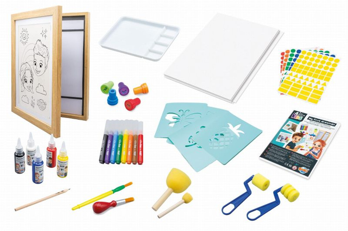 Zestaw artystyczny moje pierwsze rysunki Buki