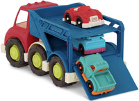 Zabawkowa laweta ciężarówka z 6 autkami Happy Cruisers B.Toys