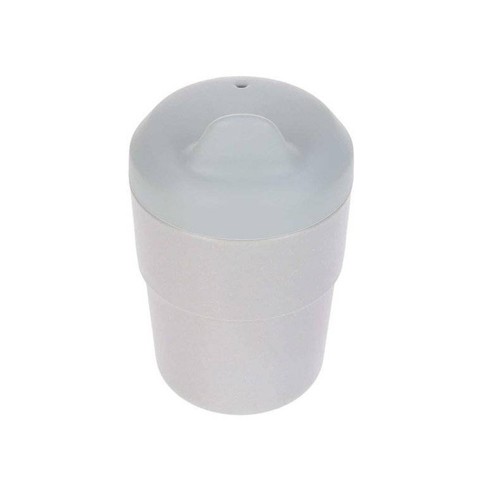 Kubek z silikonową pokrywką z dziubkiem Little Chums Kot Lassig