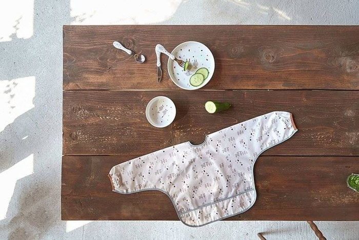 Zestaw śliniaków z długim rękawem Tiny Farmer Owieczka Lassig