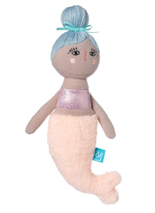 Miękka książka dla niemowląt z syrenką Manhattan Toy