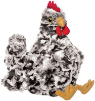 Przytulanka czarno-biały kurczak Henley Manhattan Toy