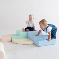 Zestaw do zabawy pastelowy Soft Play Explorer IGLU