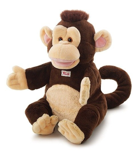 Pacynka na rękę, pluszowa maskotka. Małpa, Trudi