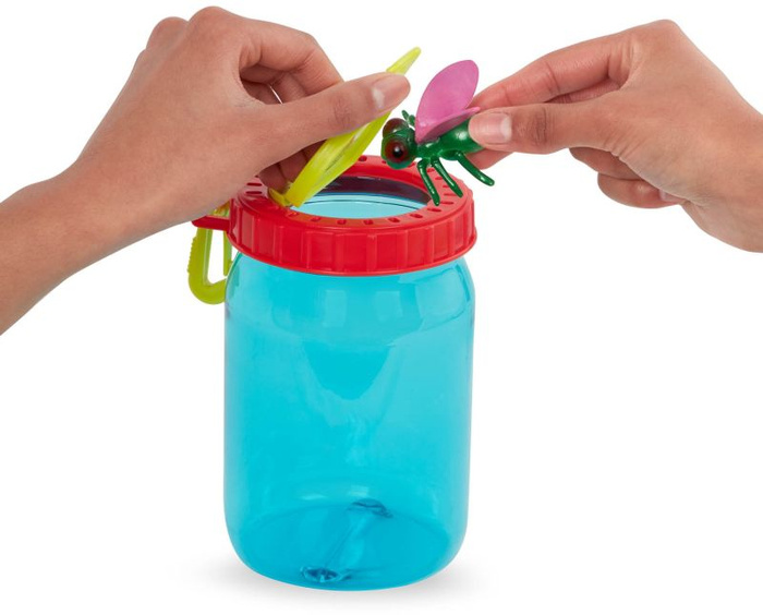Zestaw do obserwowania owadów z minilupą i siatką Mini Catcher’s Kit B.Toys