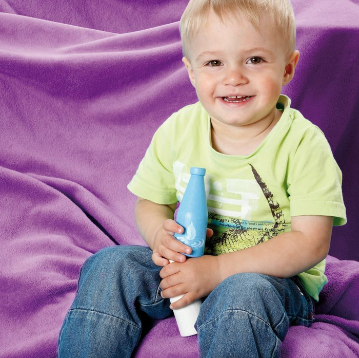 Drewniane jedzenie do zabawy w kuchnię lub sklep Erzi