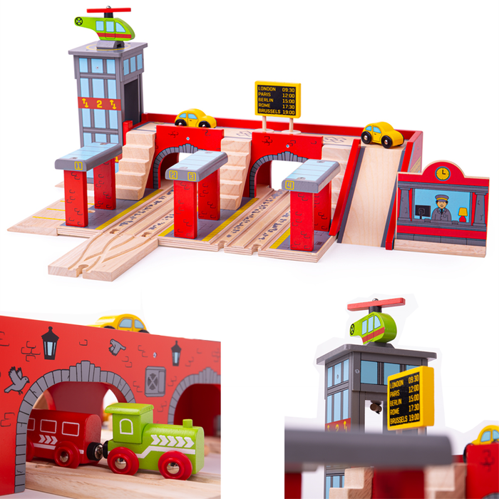 Dodatek do kolejki Stacja PKP Bigjigs Rail 