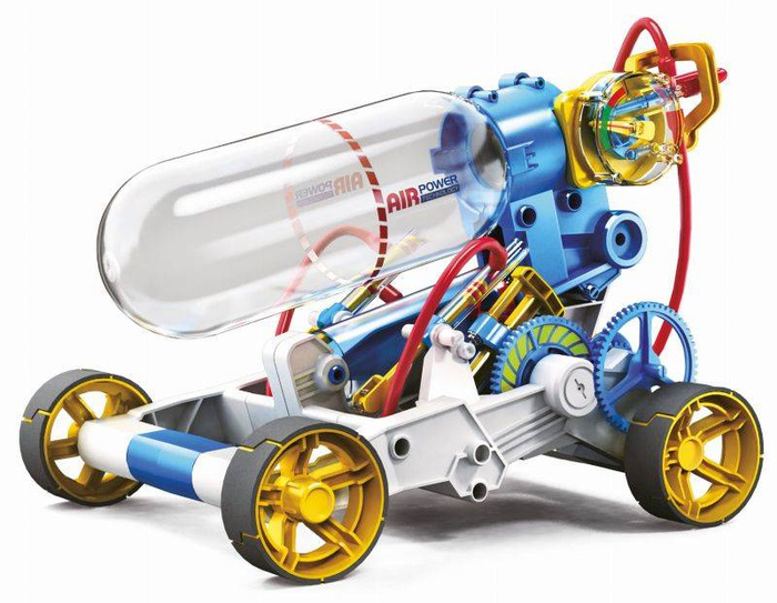 Samochód z napędem powietrznym Buki