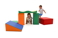 Zestaw do zabawy wielokolorowy Soft Play Discoverer IGLU