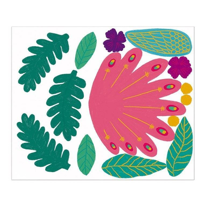 Zestaw kreatywny Papierowy wieniec na ścianę Paw 7+ Janod