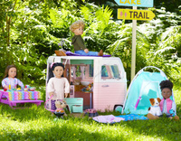 Lodziarnia na kółkach z wyposażeniem Sweet stop ice cream truck Our Generation