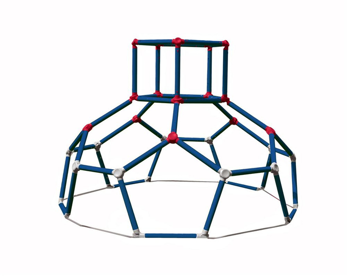 Drabinka dla dzieci Dome Climber niebieska Plac zabaw Lil' Monkey