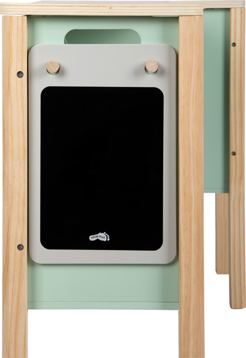 Drewniana kuchnia dla dzieci i sklep 2w1 szałwia zielona Fresh Small Foot