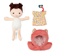 Lalka Jeanne w nosidełku 24 cm Dzidziuś z akcesoriami Lilliputiens