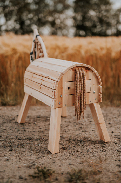 Naturalny stojący Kucyk dla dzieci Small Foot