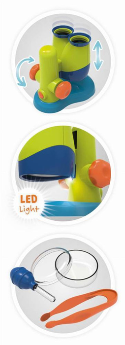 Mini MIKROSKOP dla dzieci 9003 Buki