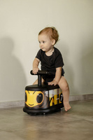 Jeździk czarny dla dzieci Pszczółka La Cosa Italtrike