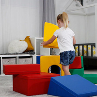 Zestaw do zabawy wielokolorowy Soft Play Zamek IGLU