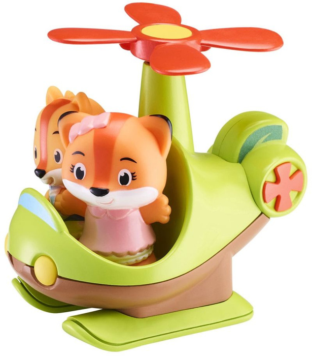 Helikopter kwiatek ruchome śmigła Klorofil