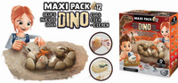 Mega paka jajek dinozaura - 12 sztuk 2138 Buki
