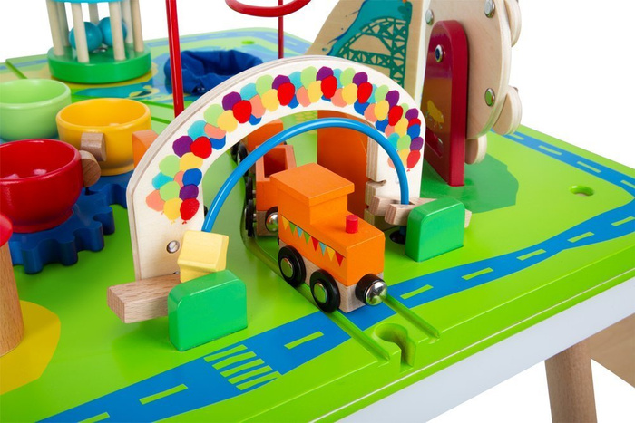 Stół do zabawy Park rozrywki 3 w 1 Small Foot