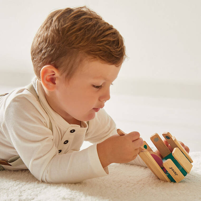 Zestaw 4 zabawek edukacyjnych Box 36 m-cy Janod