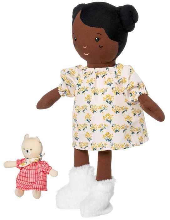 Harper lalka z małym przyjacielem misiem Manhattan Toy