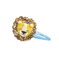 Brokatowe spinki do włosów Egzotyczne zwierzęta Zestaw kreatywny dla dzieci do tworzenia biżuterii Janod