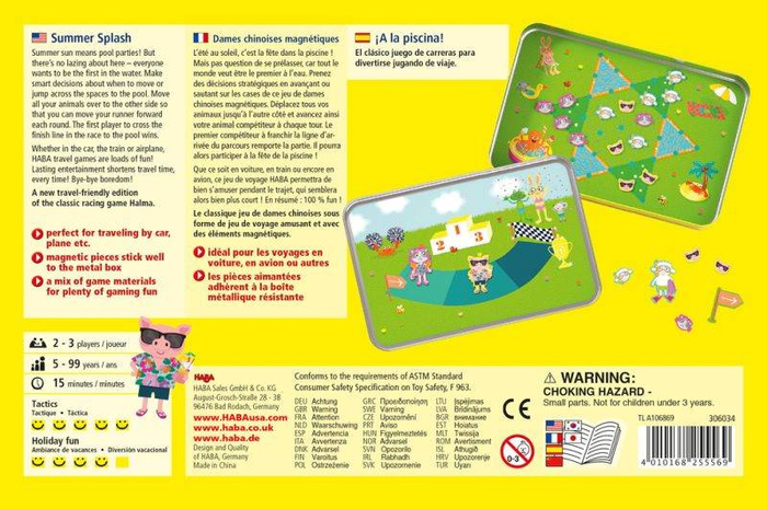 Gra magnetyczna dla dzieci Basenowe Party 5+ Haba