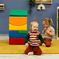 Zestaw do zabawy wielokolorowy Soft Play Little Crawler IGLU